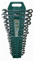 Набор ключей комбинированных трещоточных 8-24мм, 16 пр. в Оренбурге