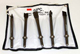 Комплект длинных зубил для пневматического молотка (JAH-6833H), 5 предметов в Оренбурге